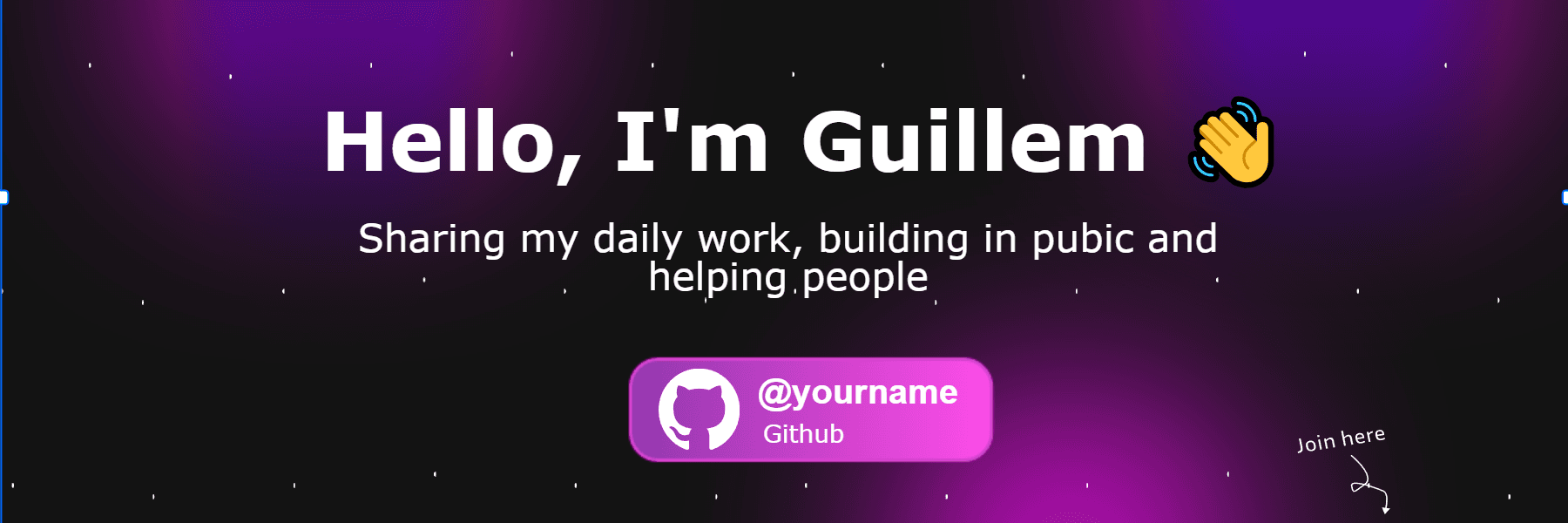 Modern Developer for twitter banner