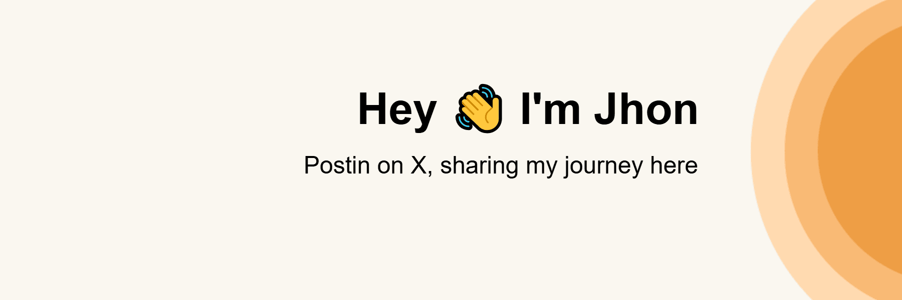 Minimalist Entrepreneur for twitter banner