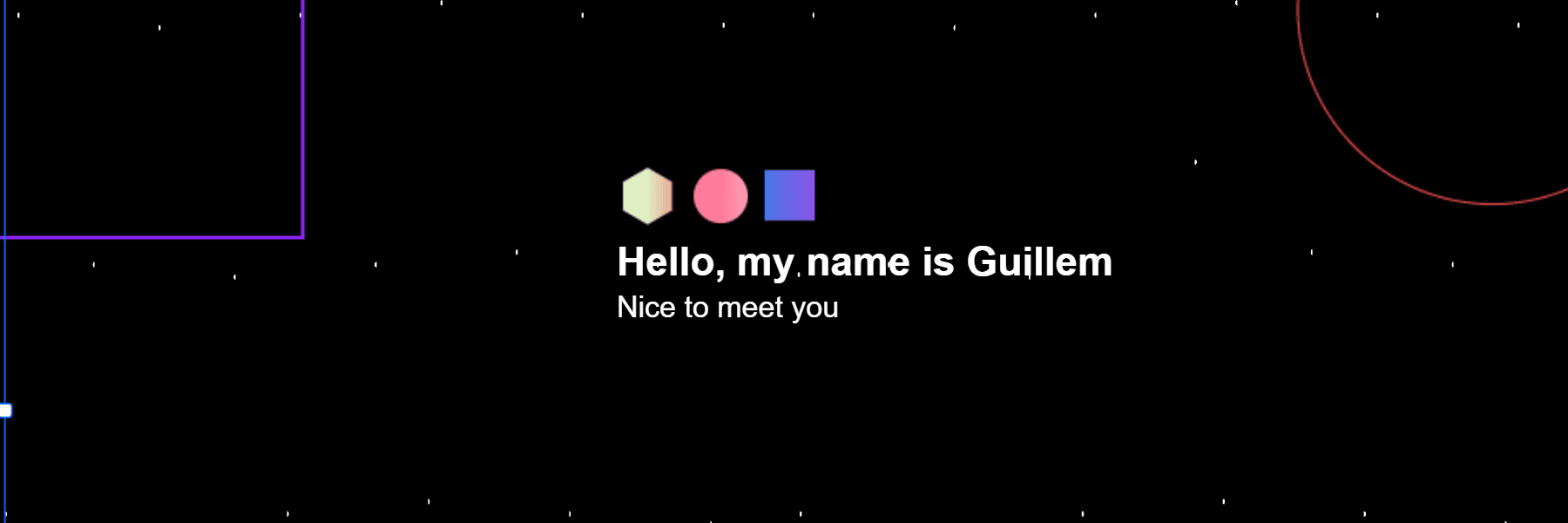 Futuristic Dark  for linkedin banner