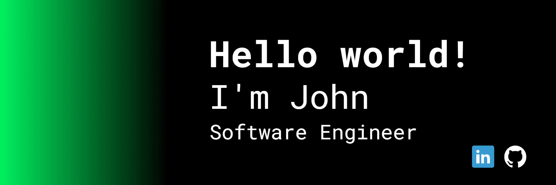 Dark Programmer for twitter banner